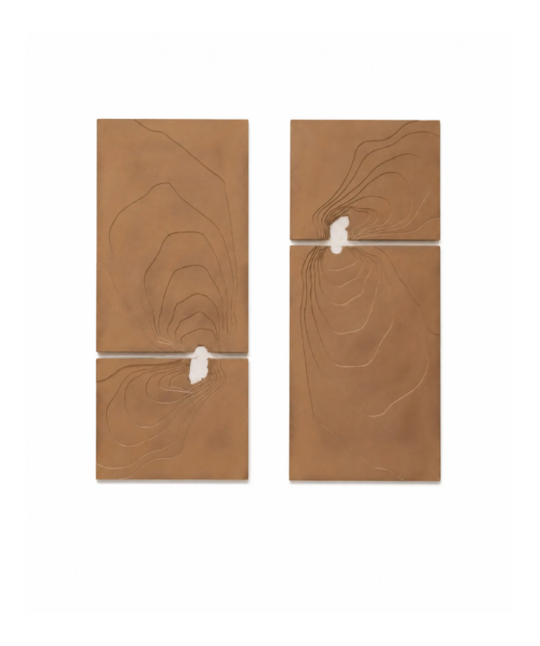 topo Contour Terrain Carved Wall Panels