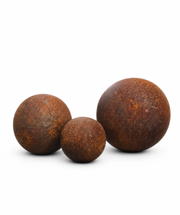 Rusted Metal Garden Oxi Sphere