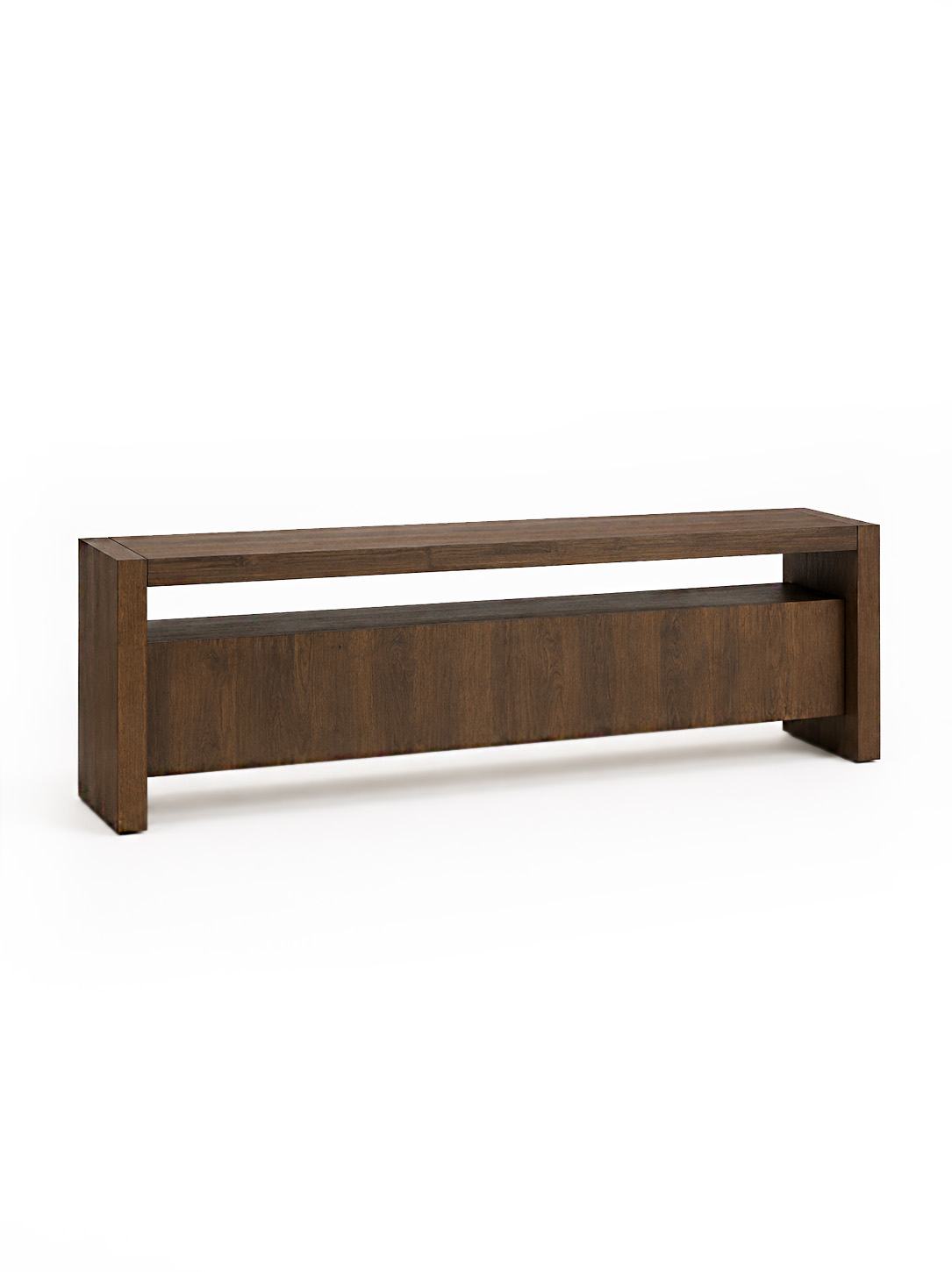 planked console
